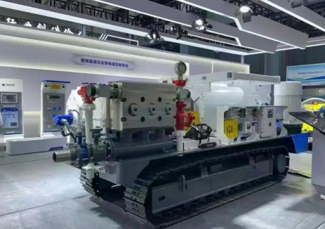 中國煤科國內(nèi)首臺履帶式智能注水泵站正式發(fā)布