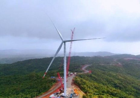 打造能源自主標桿：金風科技菲律賓Kalayaan 2風電項目完成首吊