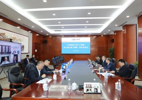 徐陸與西門子能源執行副總裁卡瑞姆·阿明舉行視頻對接會