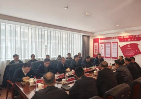 大唐科研總院李國華與藏東南公司黨委書記、董事長陳智會談