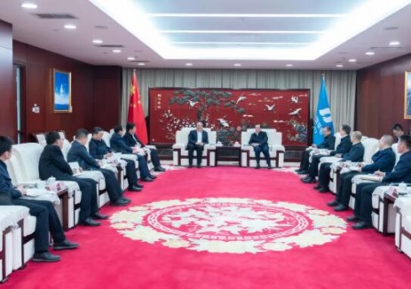 中國華電董事長、黨組書記江毅會見甘肅省武威市委書記王國斌