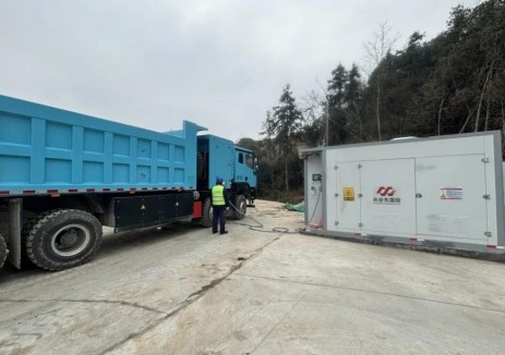 國(guó)內(nèi)首個(gè)礦山場(chǎng)景千公斤級(jí)撬裝<em>加氫站</em>投運(yùn)