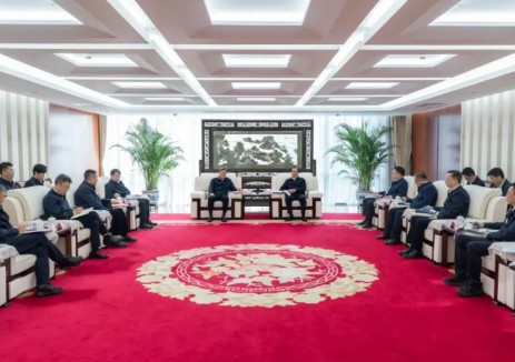 強化新能源開發利用！江毅會見東方電氣董事長、黨組書記羅乾宜