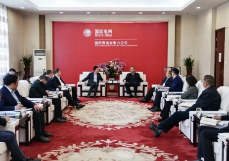 <em>許繼電氣</em>季侃帶隊(duì)走訪國(guó)網(wǎng)青海電力