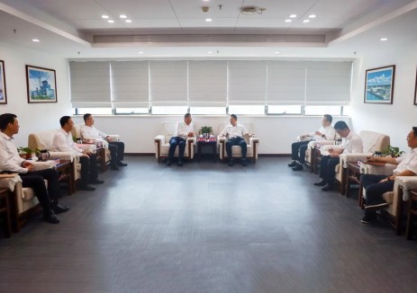 中建八局赴<em>中國(guó)華能</em>集團(tuán)有限公司海南分公司、保亭黎族苗族自治縣人民政府座談交流