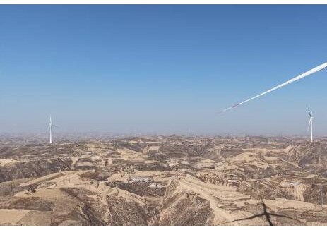 子洲5萬千瓦風電項目全容量并網