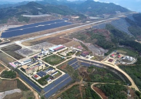 54.96MW！西南首個機場<em>集中式光伏</em>項目全容量并網(wǎng)