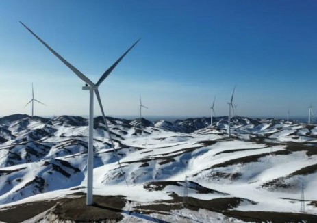 新疆塔城湘慶風電項目轉商業化運營