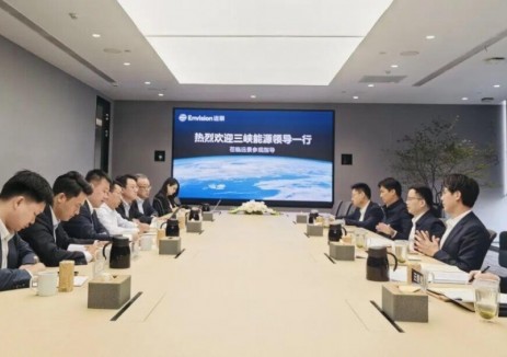 <em>三峽能源</em>與遠景能源簽署戰(zhàn)略合作協(xié)議