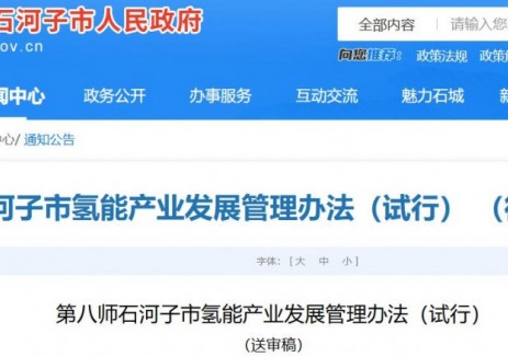 新疆生產(chǎn)建設(shè)兵團(tuán)第八師石河子市<em>氫能產(chǎn)業(yè)</em>發(fā)展管理辦法（試行） （征求意見稿）
