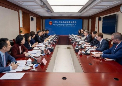 國家能源局主要負責人會見澳大利亞駐華大使