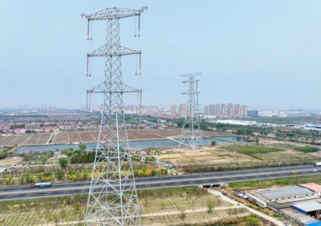 大同至天津南 1000 千伏特高壓交流工程線路工程（津 5 標(biāo)）完成跨<em>越</em>長(zhǎng)深高速封網(wǎng)施工
