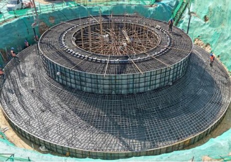 華電辛集204米超高鋼混塔架<em>風(fēng)電機(jī)組</em>進(jìn)入主體工程建設(shè)階段