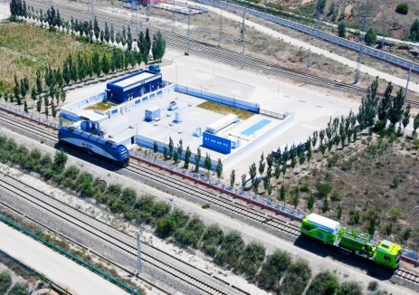 我國(guó)首個(gè)重載鐵路<em>加氫站</em>累計(jì)加氫量突破10000公斤
