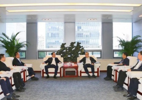山東電建三公司黨委書記、董事長趙啟明與中國大唐集團(tuán)<em>核電</em>有限公司黨委書記、董事長趙永力舉行會談