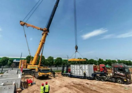 山西襄汾200MW/400MWh獨立調(diào)峰調(diào)頻<em>儲能項目</em>核心設備正式進場