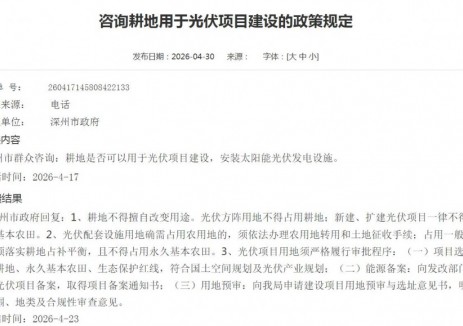 官方回復(fù)！耕地是否可以用于<em>光伏項目</em>建設(shè)