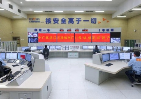 中核五公司承建的浙江三澳<em>核電</em>1號機(jī)組正式投產(chǎn)發(fā)電