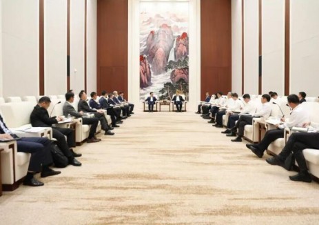 提升能源服務(wù)等合作水平！溫樞剛、鐘國(guó)東會(huì)見(jiàn)招商局集團(tuán)董事長(zhǎng)繆建民
