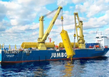 <em>大金重工</em>與荷蘭Jumbo簽署高端重吊船建造合同
