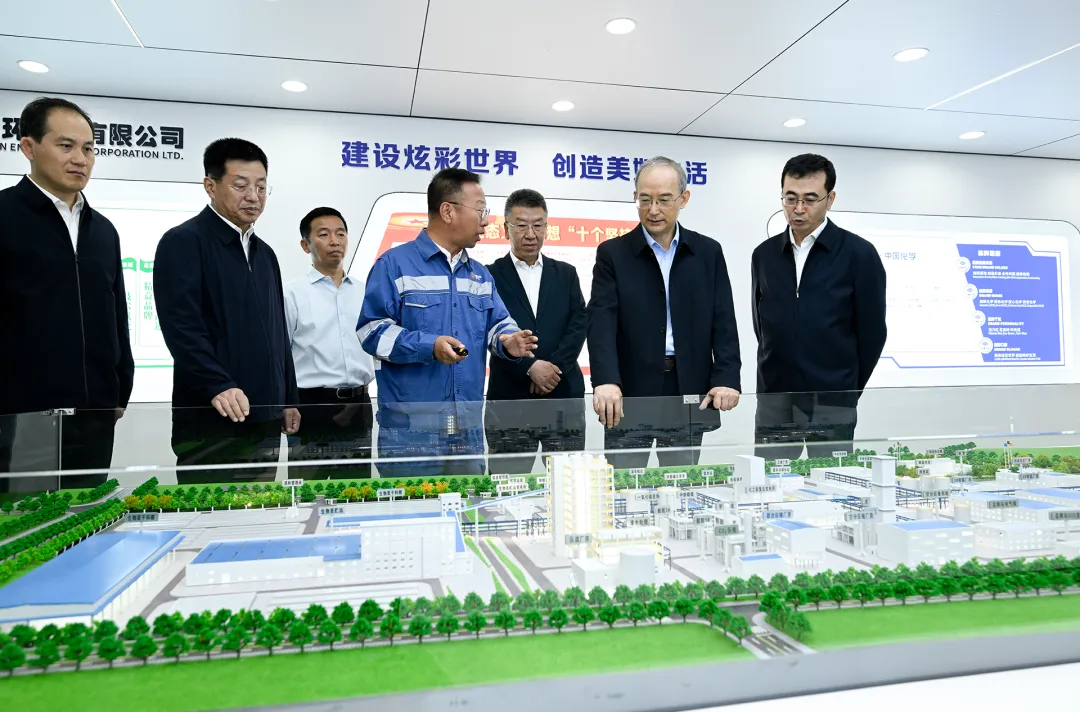 吉林省委書記黃強到電投綠能四平梨樹風(fēng)光制<em>綠氫</em>生物質(zhì)耦合綠色甲醇項目調(diào)研