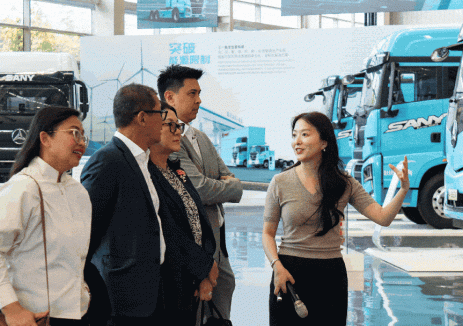 签约150台电动重卡！三一重卡与印尼Indika Energy Group深化战略合作