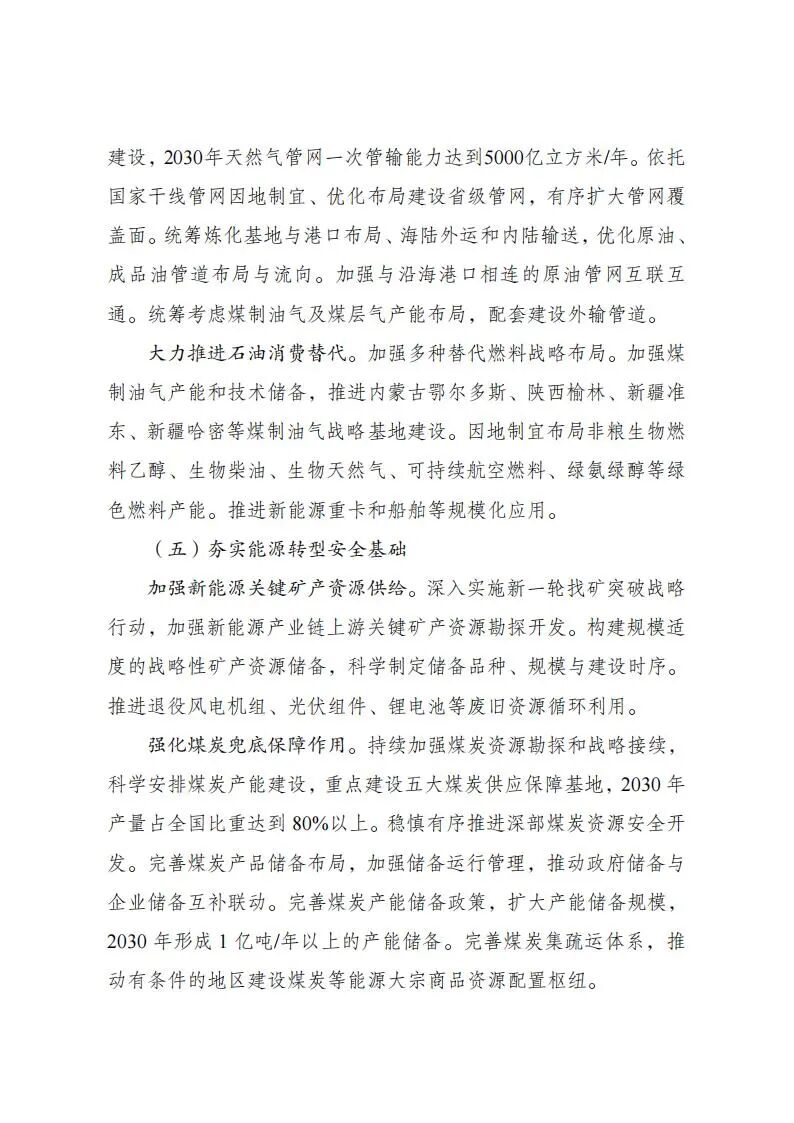 国家发改委、国家能源局发布《新型能源体系建设“十五五”规划》 国家发改委、国家能源局发布《新型能源体系建设“十五五”规划》