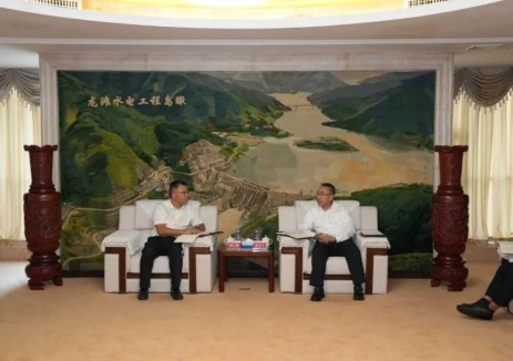 中国能建华南区域总部与广西桂冠电力共商合作