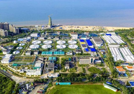 海南规模最大污水处理基础设施竣工验收