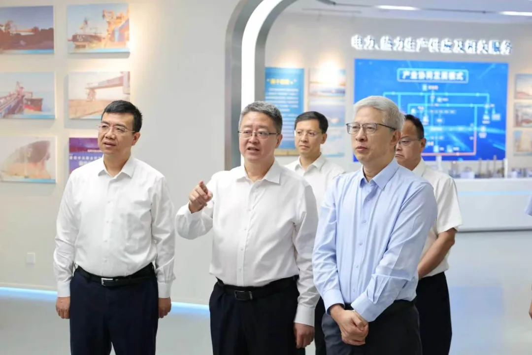 在新能源开发、绿色燃料等领域创新合作模式！王树东会见中国船舶集团党组书记、董事长徐鹏