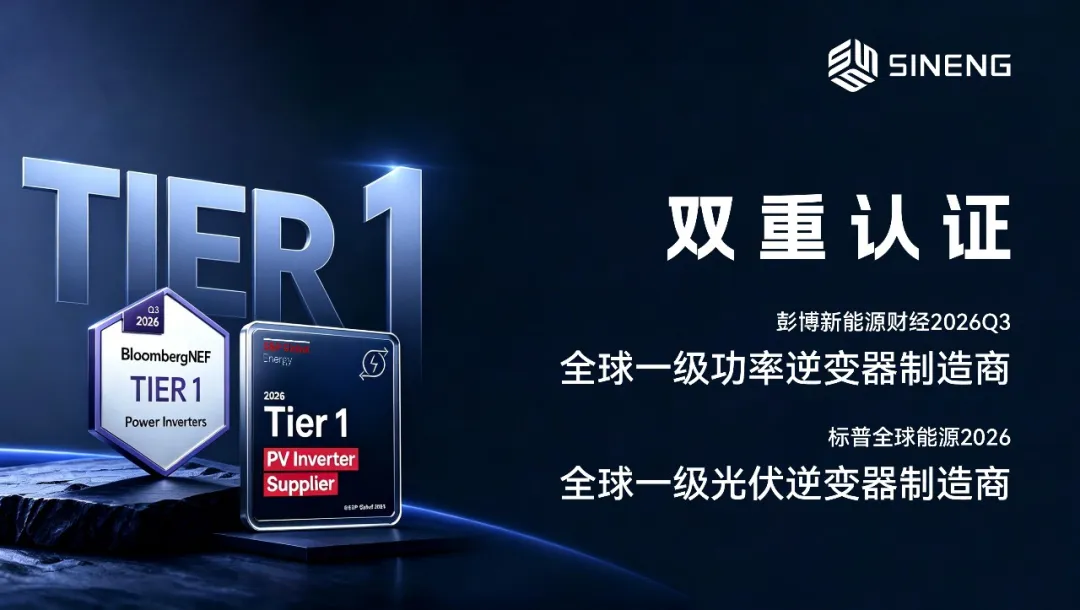 双料TIER 1！上能电气斩获多个国际权威机构认可