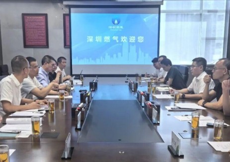 中国电建南方区域总部与深圳燃气集团举行会谈