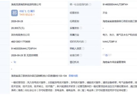 包含风力发电技术服务！国家能源集团成立新能源公司
