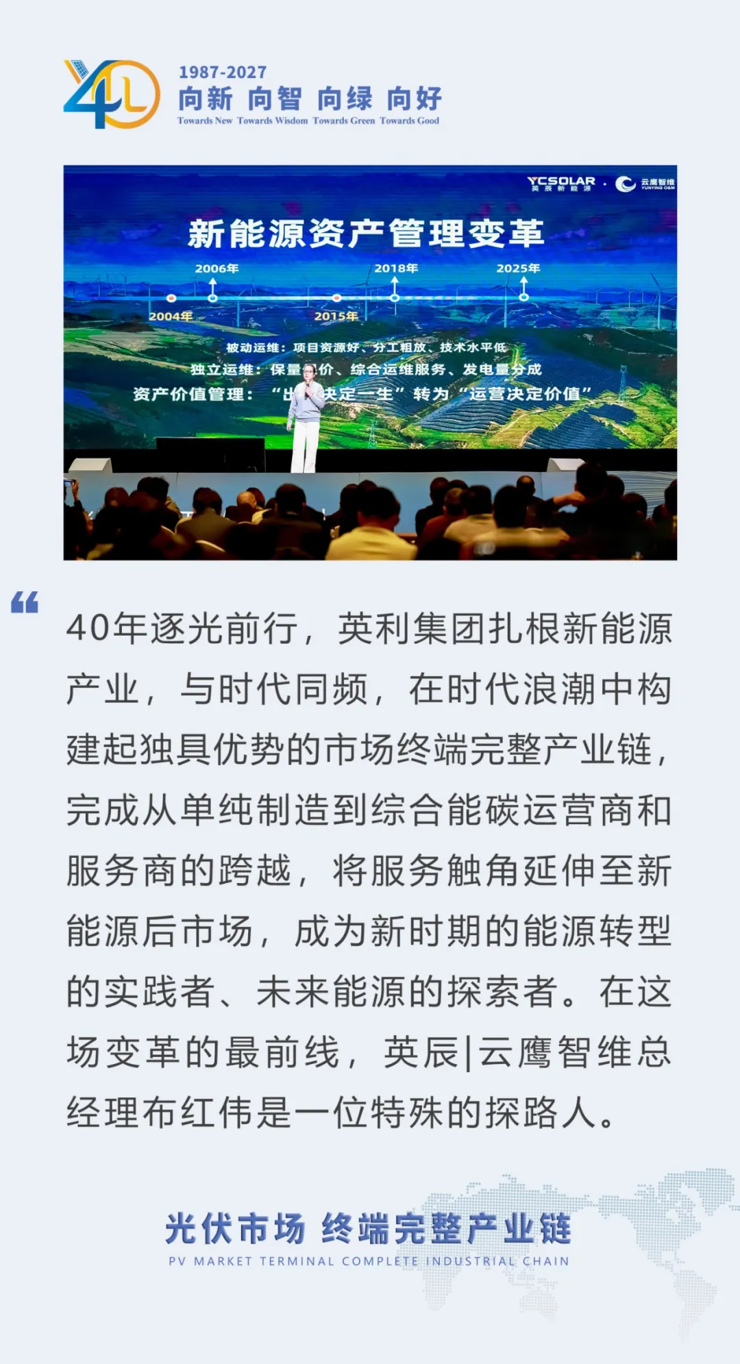 英利集团：四秩逐光，转型的底气 新能源运维人的破局路