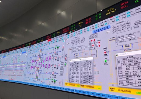 陕煤信阳火电项目：锅炉空气动力场试验顺利完成