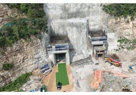 山西省临汾市蒲县抽水蓄能电站提前3个月实现两项重要节点