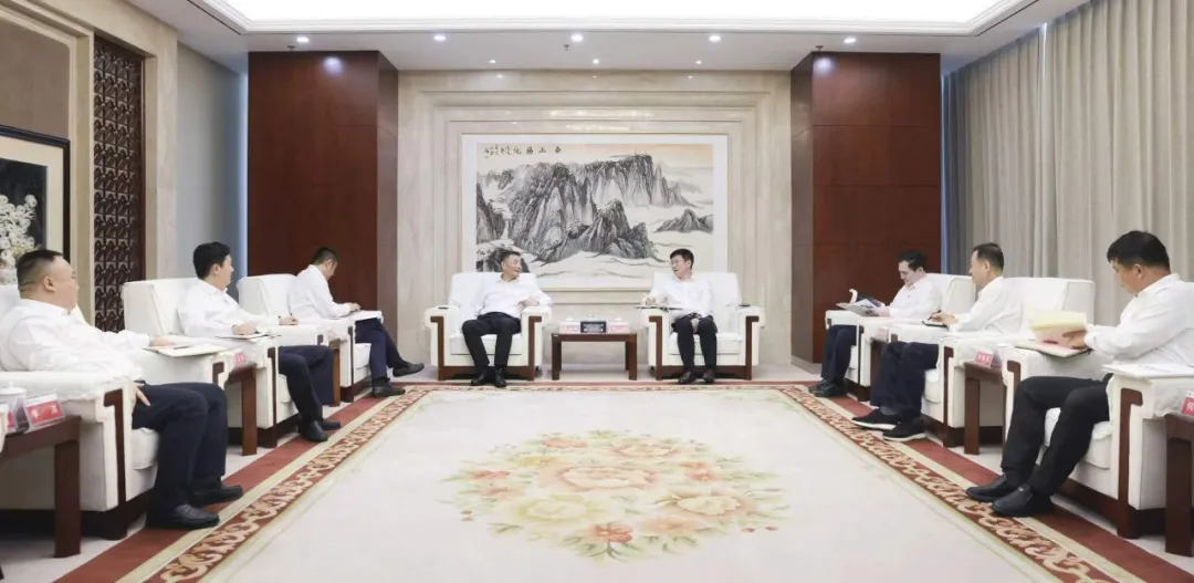 大唐山东公司与山东电建会谈，联合打造标杆新能源示范项目助力山东清洁能源基地建设