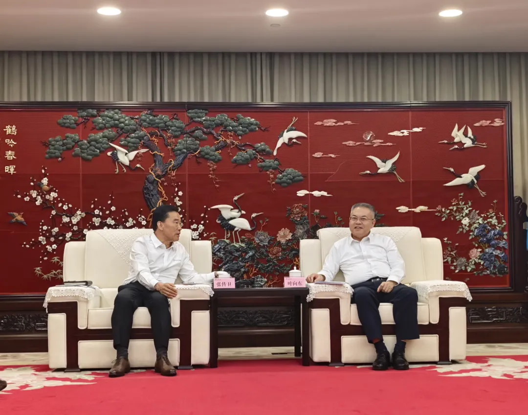 明阳集团张传卫与中国华电集团董事长、党组书记叶向东座谈