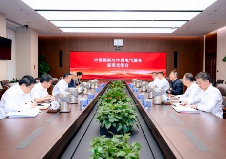 中国国新与中国电气装备座谈交流