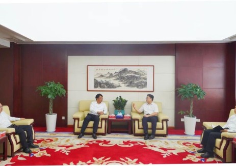 大唐安徽公司党委书记、董事长王国金会见中建筑港集团有限公司董事长李洪平