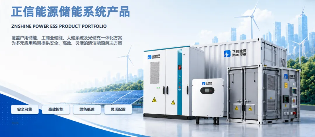 正信能源储能 | 打造安全高效经济的储能方案
