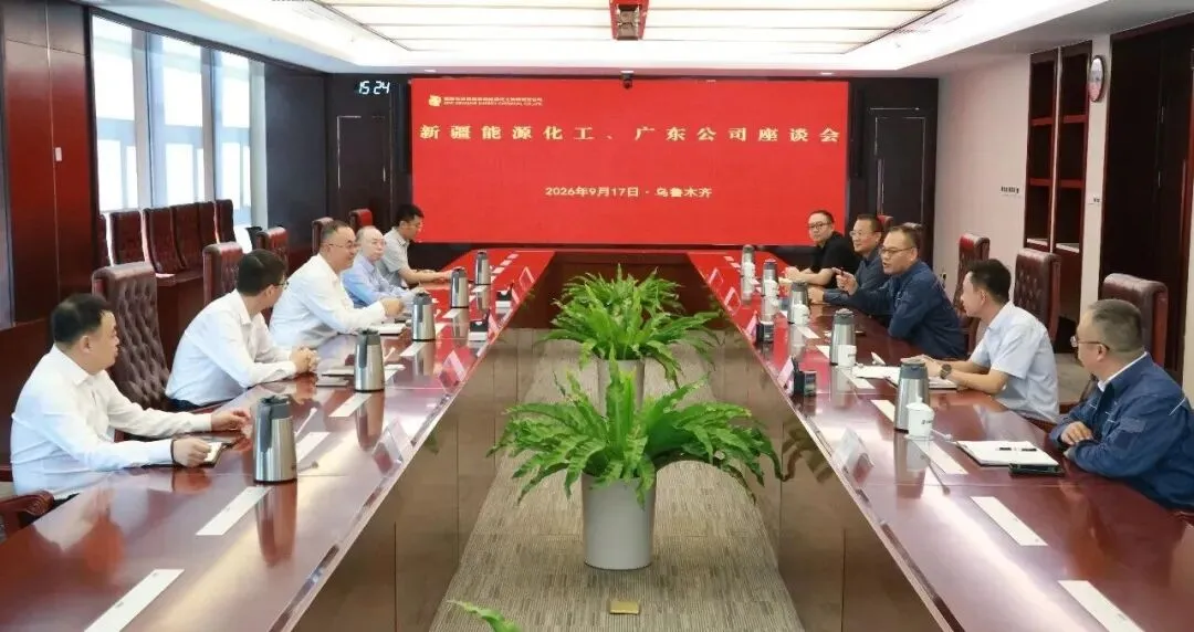 国家电投集团广东公司与新疆能源化工举行工作会谈