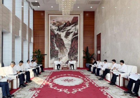 哈电集团与中国能建举行会谈