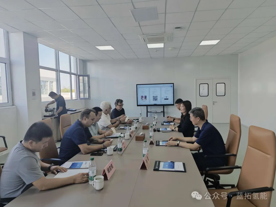 巴西考察团到访蓝昆氢能，共同探讨分布式绿氨项目落地方案