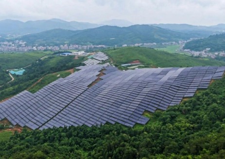 湖南省耒阳市东湖圩乡100兆瓦光伏发电项目顺利完成反送电