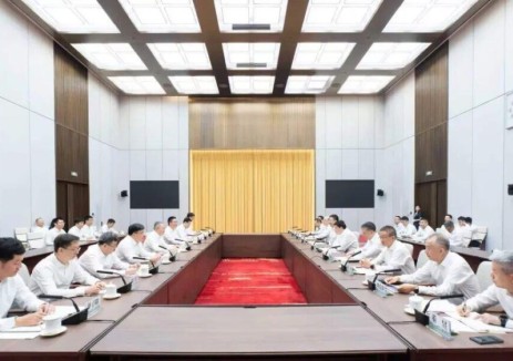 中国华电叶向东、徐树彪与国家电网董事长张智刚、总经理张文峰举行会谈