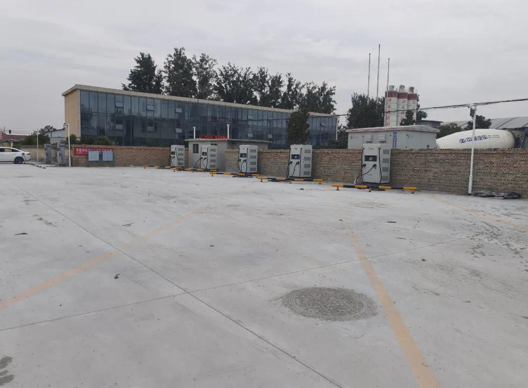 山东菏投特来电金伟建材重卡充电站正式投运！