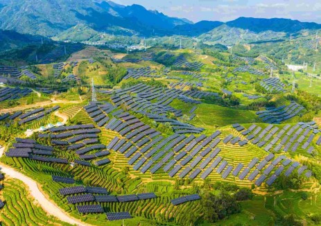 国家能源集团浙江公司遂昌二期55兆瓦光伏项目全容量并网