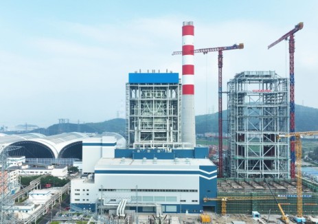 中国能建总承包建设的中煤玉环三期扩建工程5号机组投产