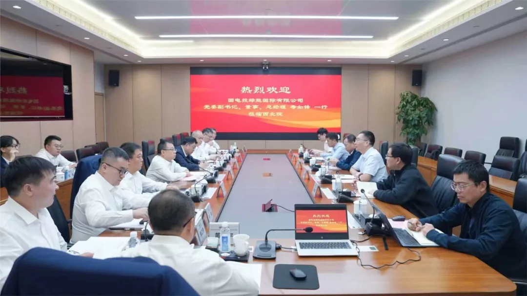 中国能建天津电建、西北院与绿能国际座谈，共推哈萨克风储大基地项目合作